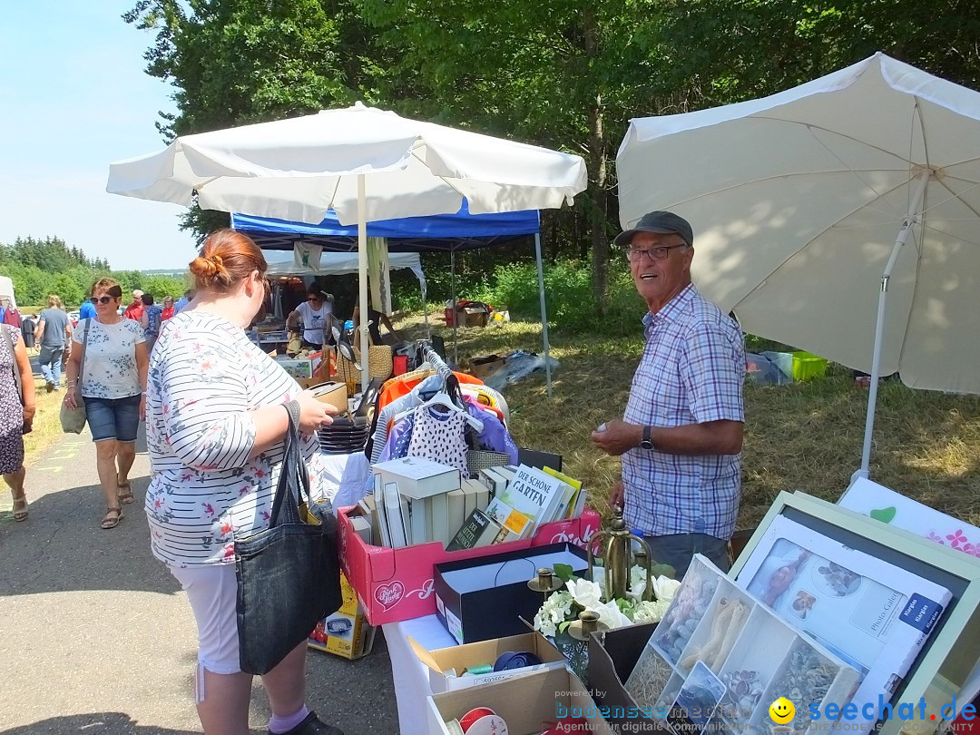 Waldflohmarkt: Mengen-Rosna, 07.07.2019