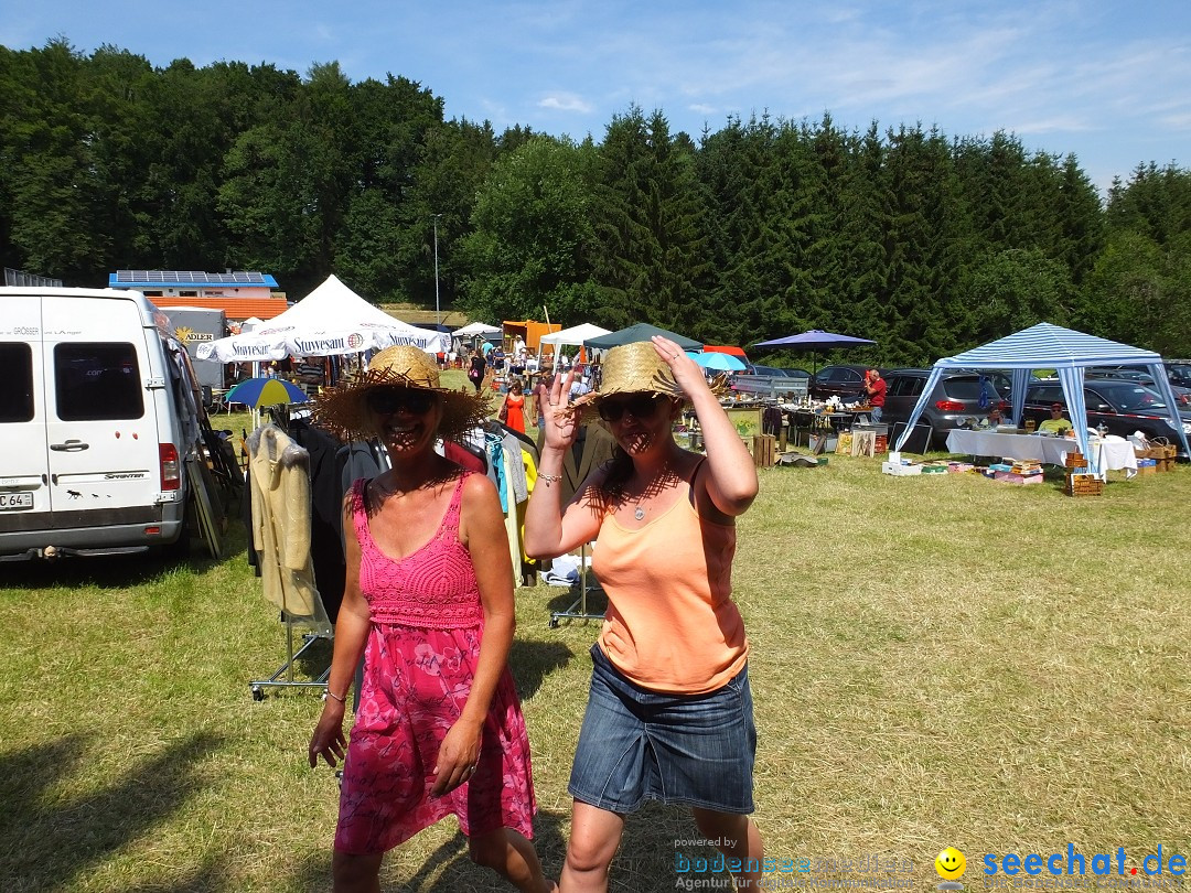 Waldflohmarkt: Mengen-Rosna, 07.07.2019