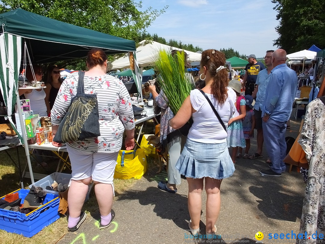 Waldflohmarkt: Mengen-Rosna, 07.07.2019