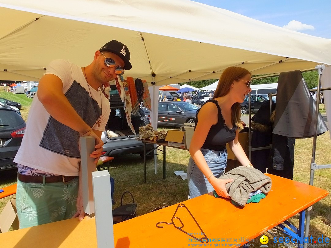 Waldflohmarkt: Mengen-Rosna, 07.07.2019
