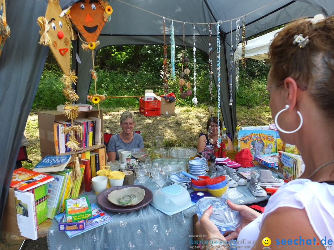 Waldflohmarkt: Mengen-Rosna, 07.07.2019
