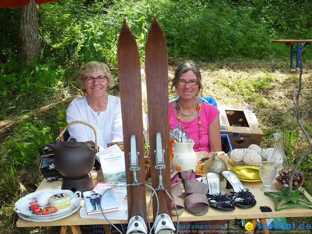 Waldflohmarkt: Mengen-Rosna, 07.07.2019