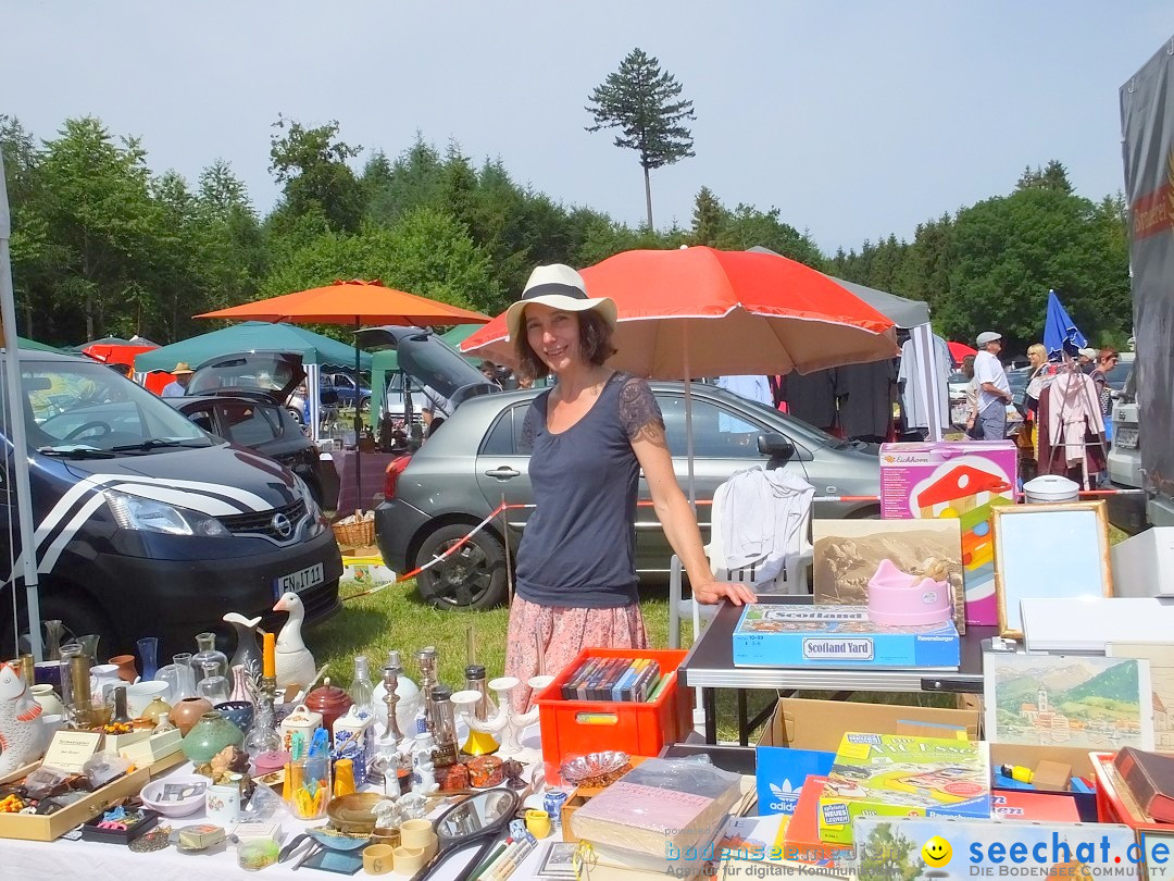 Waldflohmarkt: Mengen-Rosna, 07.07.2019