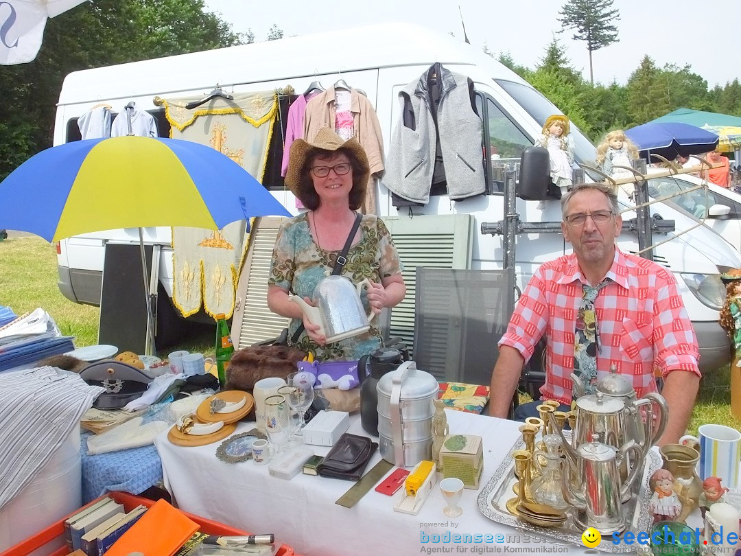 Waldflohmarkt: Mengen-Rosna, 07.07.2019