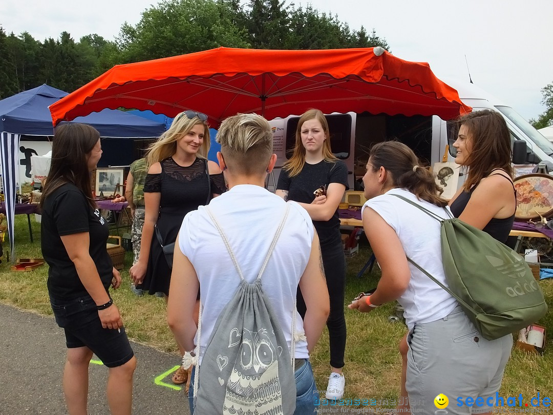 Waldflohmarkt: Mengen-Rosna, 07.07.2019