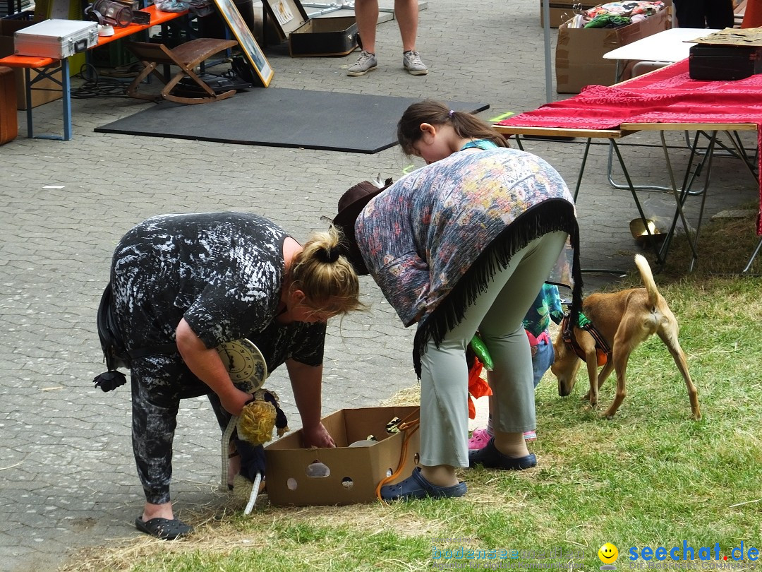 Waldflohmarkt: Mengen-Rosna, 07.07.2019