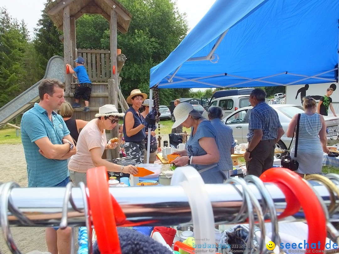 Waldflohmarkt: Mengen-Rosna, 07.07.2019