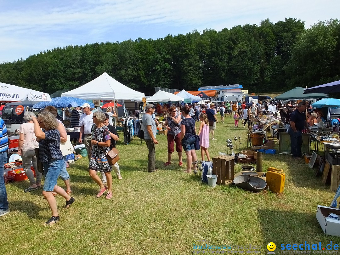Waldflohmarkt: Mengen-Rosna, 07.07.2019