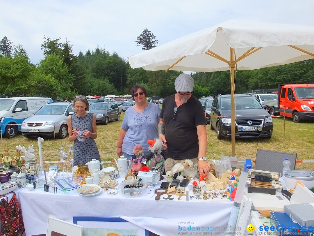 Waldflohmarkt: Mengen-Rosna, 07.07.2019