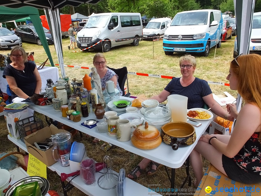 Waldflohmarkt: Mengen-Rosna, 07.07.2019
