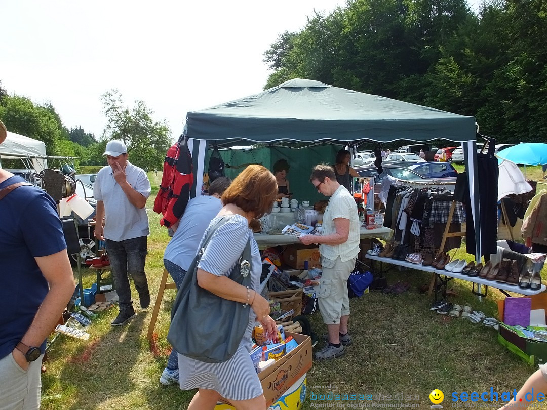 Waldflohmarkt: Mengen-Rosna, 07.07.2019