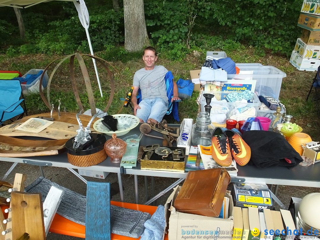 Waldflohmarkt: Mengen-Rosna, 07.07.2019