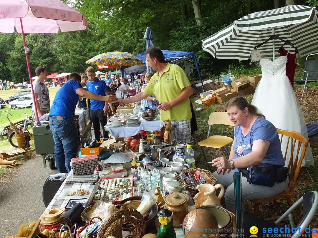 Waldflohmarkt: Mengen-Rosna, 07.07.2019
