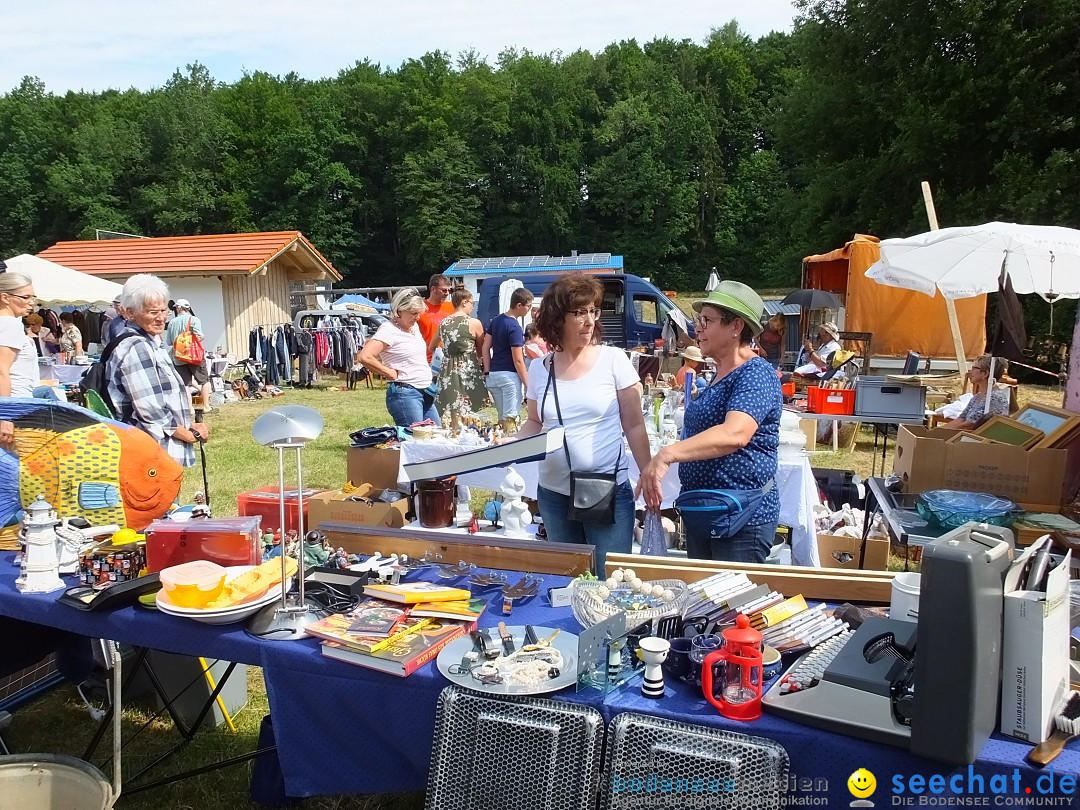 Waldflohmarkt: Mengen-Rosna, 07.07.2019