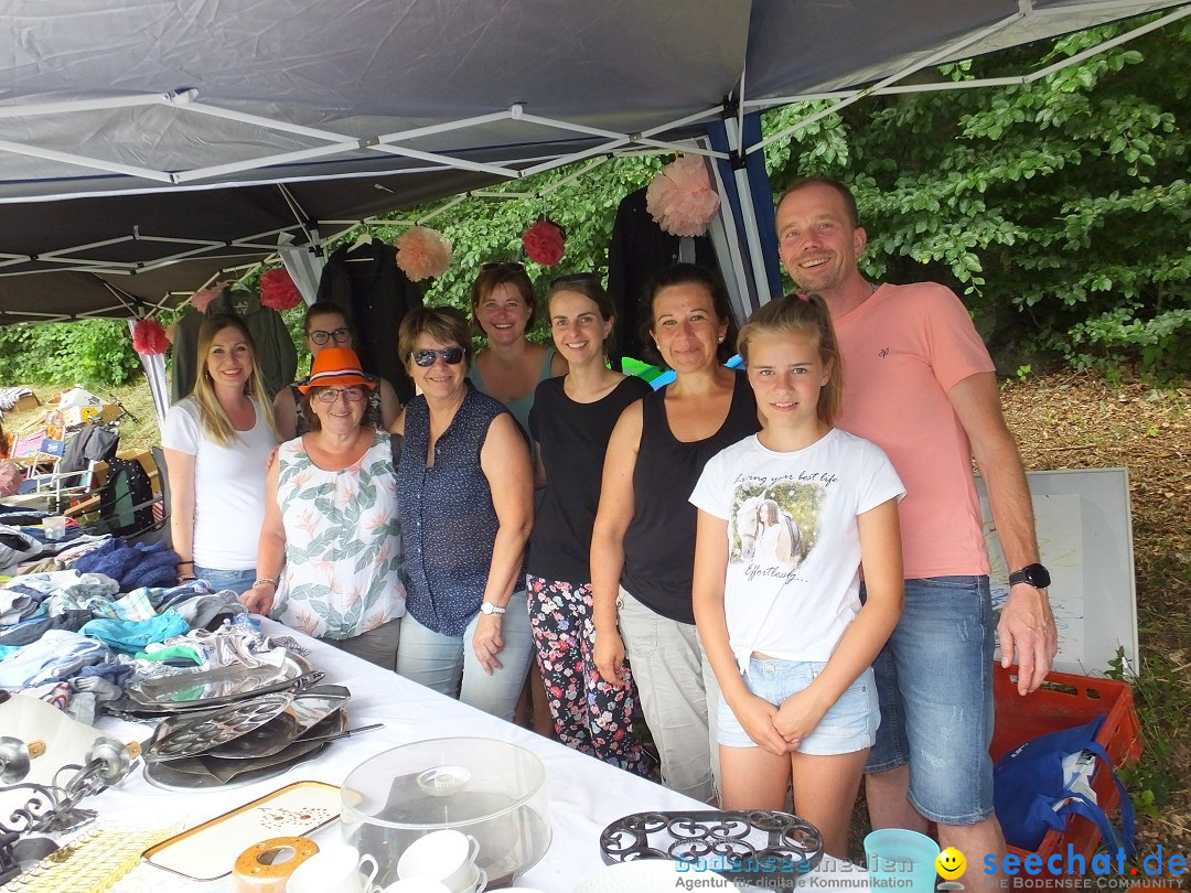 Waldflohmarkt: Mengen-Rosna, 07.07.2019