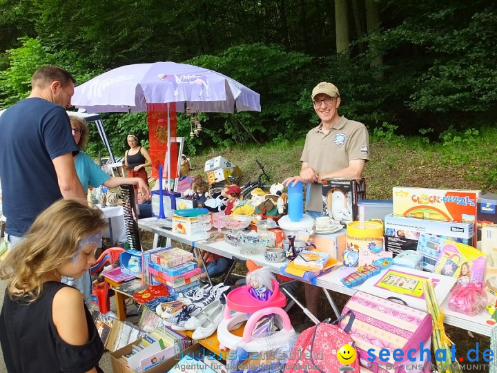 Waldflohmarkt: Mengen-Rosna, 07.07.2019