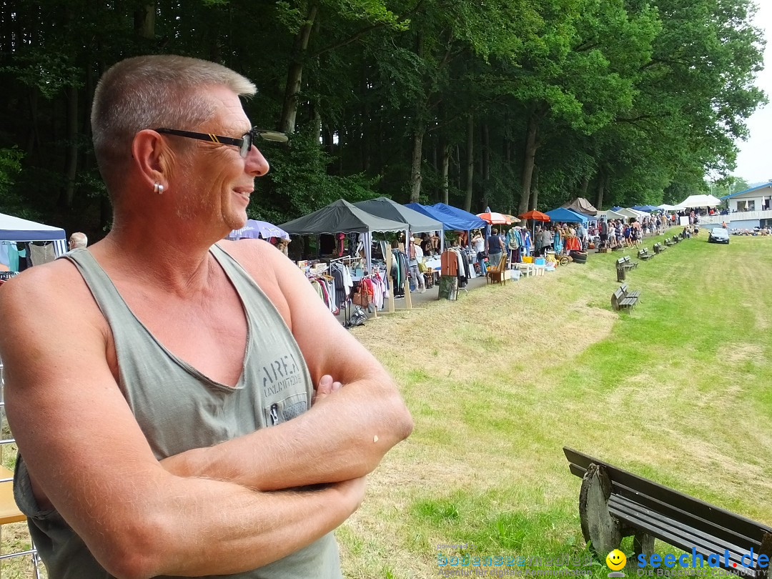 Waldflohmarkt: Mengen-Rosna, 07.07.2019