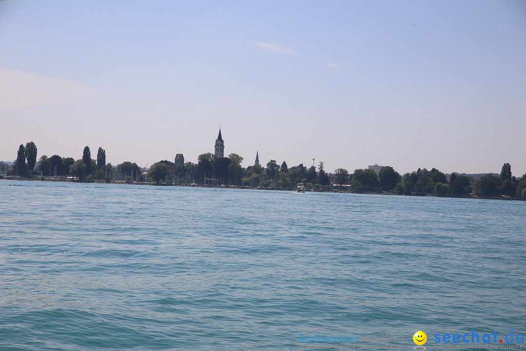 BODENSEEBOOT Breitenquerung, Familie Laier: Friedrichshafen, 25.07.19