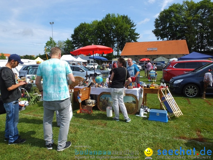 Flohmarkt in Oggelshausen, 27.07.2019