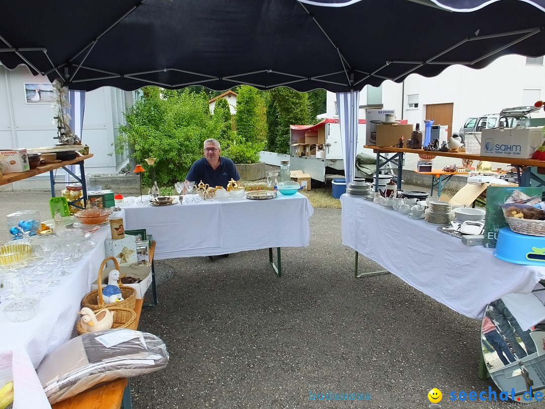 Flohmarkt in Oggelshausen, 27.07.2019