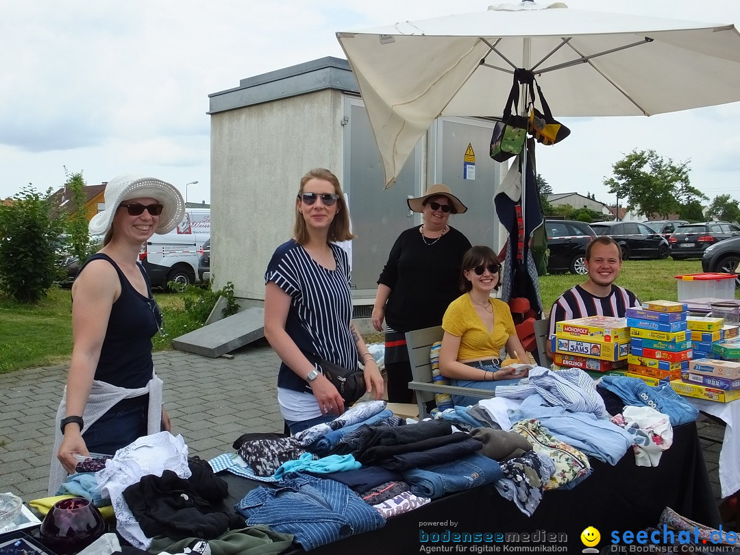 Flohmarkt in Oggelshausen, 27.07.2019