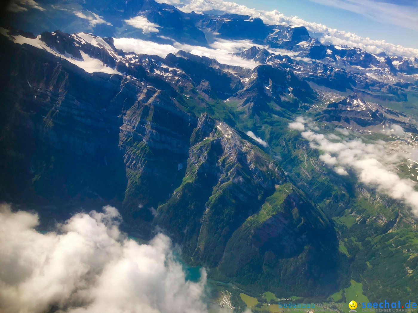 BODENSEE LUFTBILD: Bodensee aus der Luft, 06.08.2019