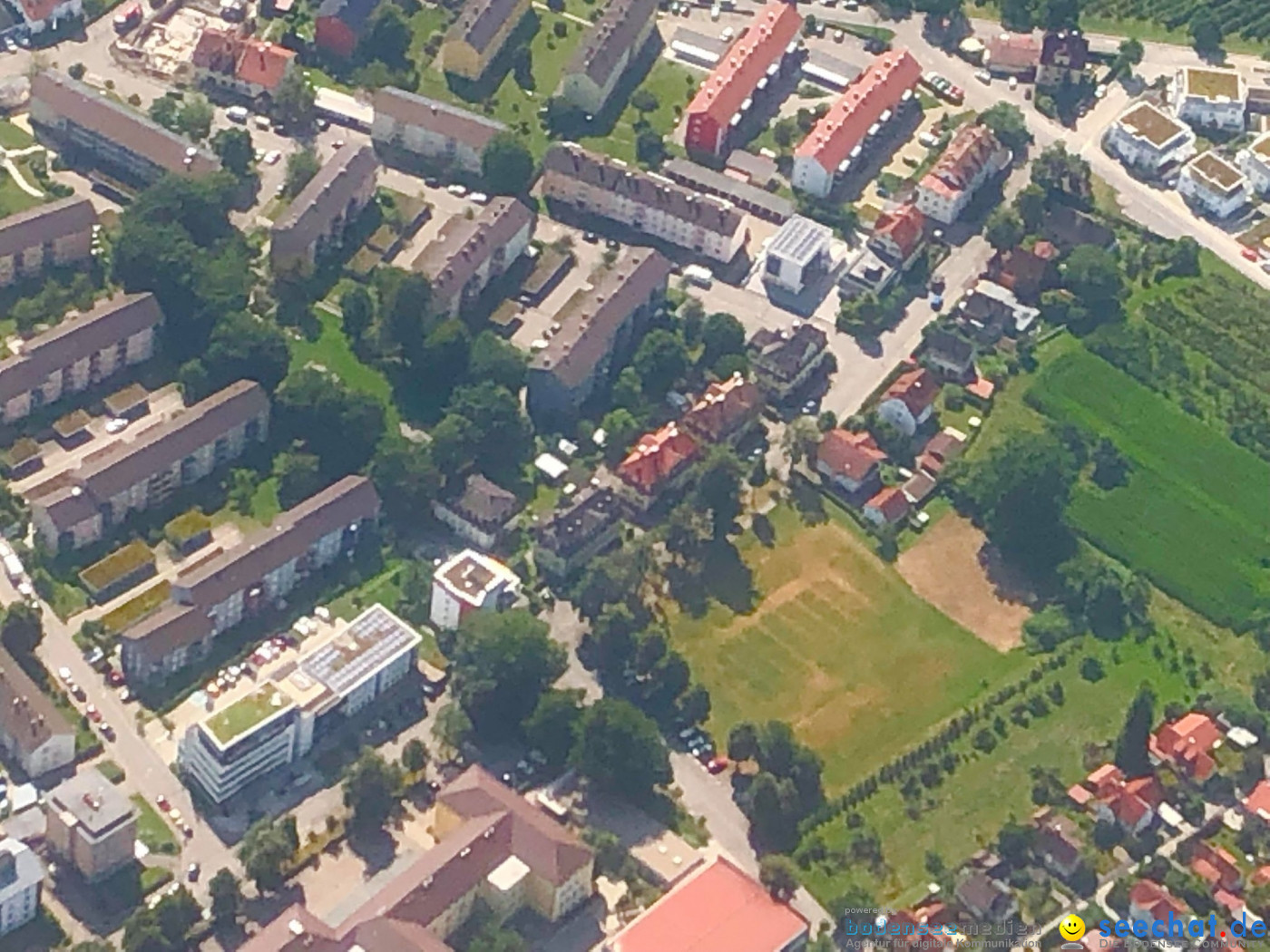 BODENSEE LUFTBILD: Bodensee aus der Luft, 06.08.2019