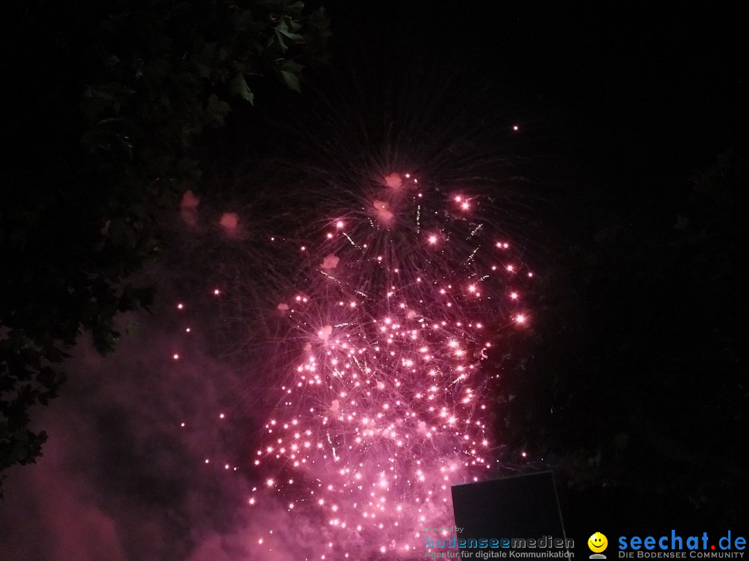 SEENACHTFEST mit Feuerwerk: Konstanz am Bodensee, 10.08.2019