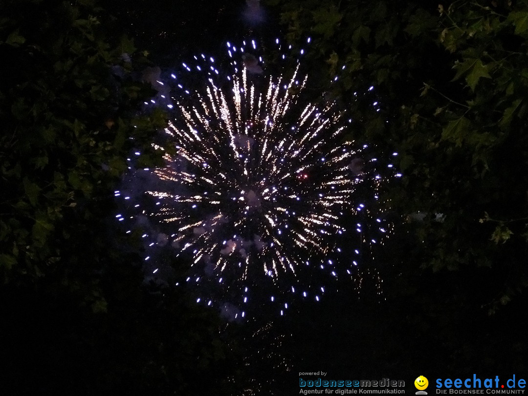 SEENACHTFEST mit Feuerwerk: Konstanz am Bodensee, 10.08.2019