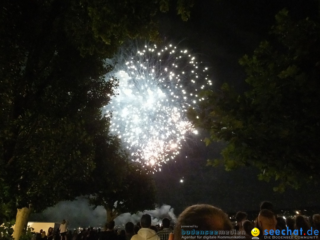 SEENACHTFEST mit Feuerwerk: Konstanz am Bodensee, 10.08.2019