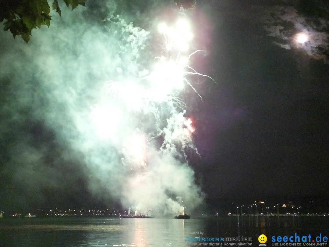 SEENACHTFEST mit Feuerwerk: Konstanz am Bodensee, 10.08.2019