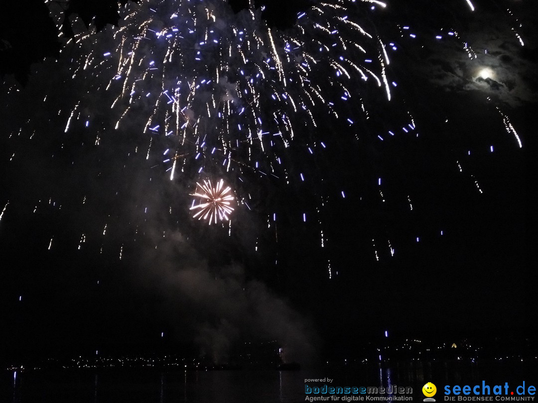 SEENACHTFEST mit Feuerwerk: Konstanz am Bodensee, 10.08.2019