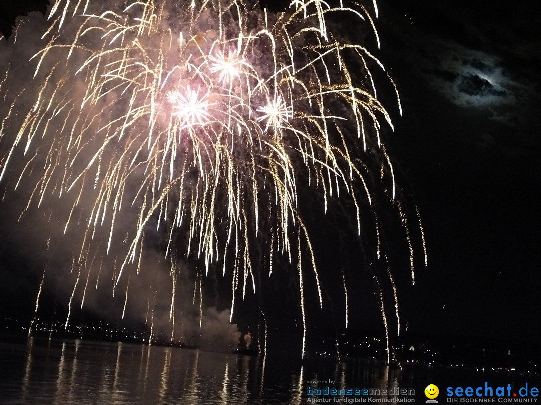 SEENACHTFEST mit Feuerwerk: Konstanz am Bodensee, 10.08.2019