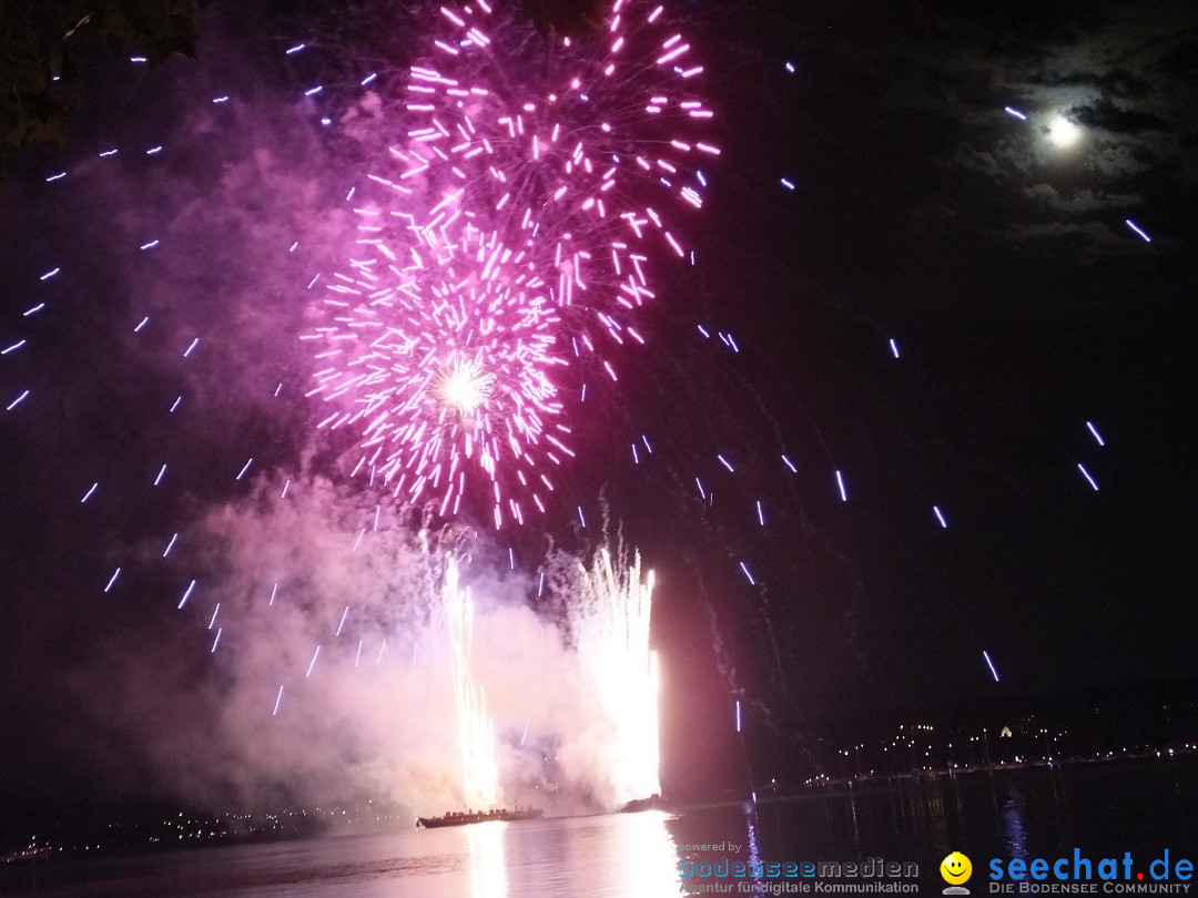 SEENACHTFEST mit Feuerwerk: Konstanz am Bodensee, 10.08.2019