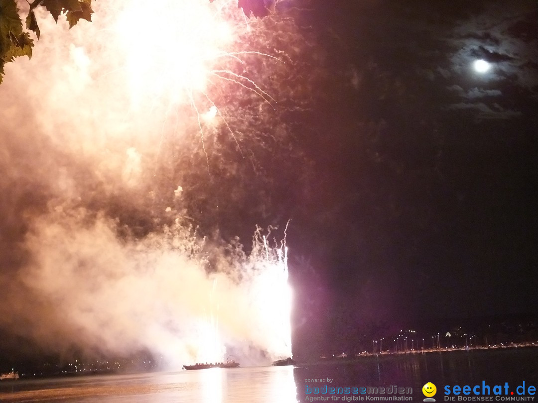SEENACHTFEST mit Feuerwerk: Konstanz am Bodensee, 10.08.2019