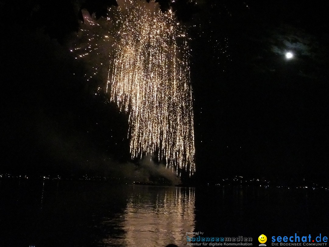 SEENACHTFEST mit Feuerwerk: Konstanz am Bodensee, 10.08.2019