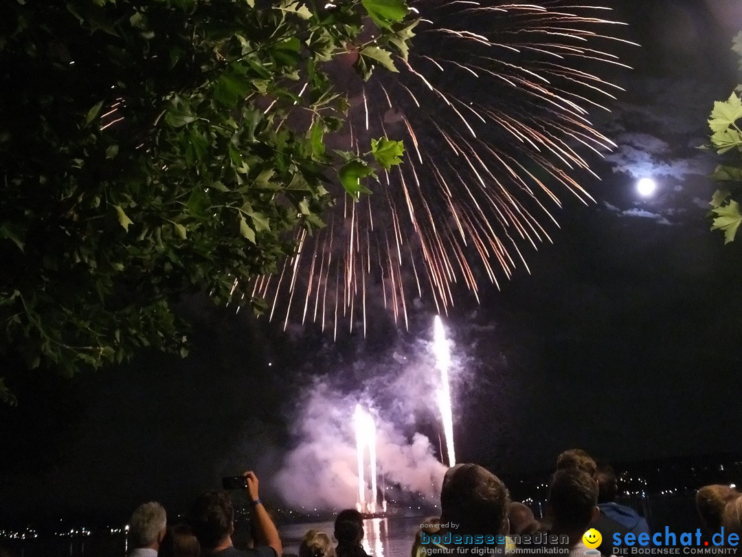 SEENACHTFEST mit Feuerwerk: Konstanz am Bodensee, 10.08.2019