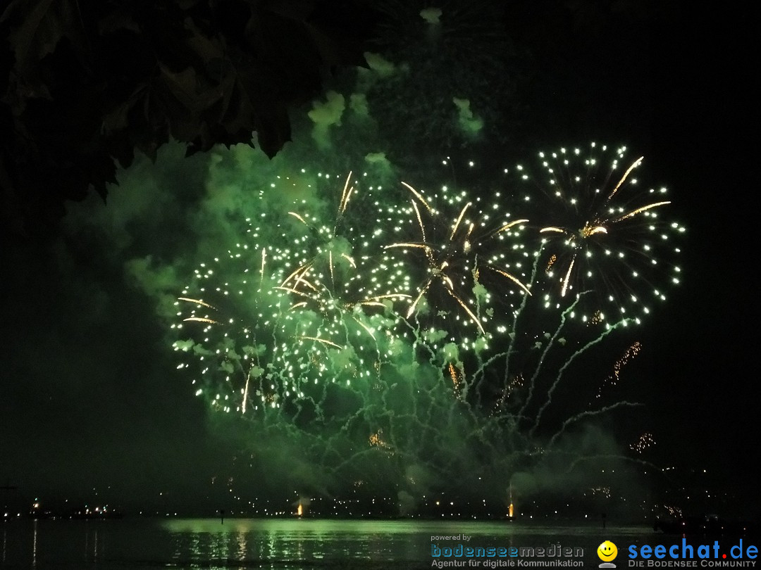SEENACHTFEST mit Feuerwerk: Konstanz am Bodensee, 10.08.2019
