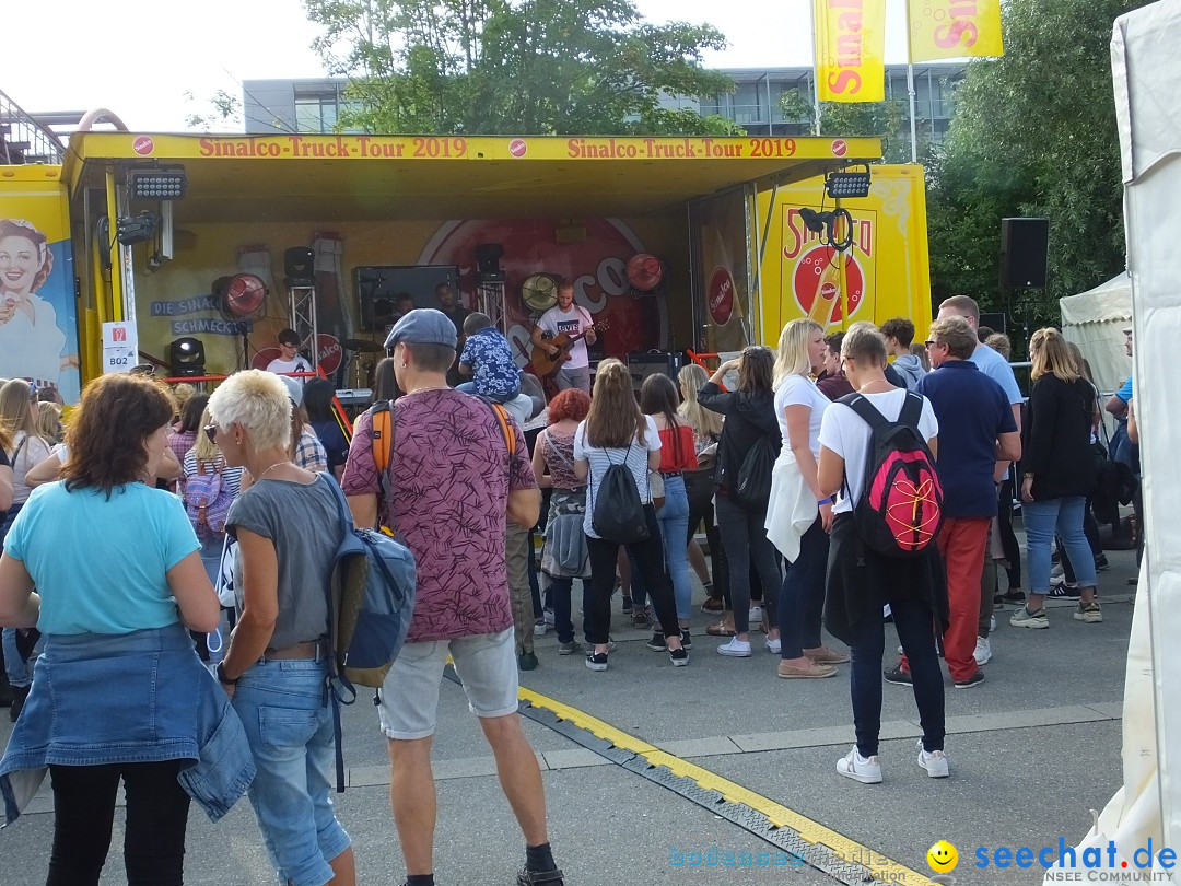 SEENACHTFEST mit Feuerwerk: Konstanz am Bodensee, 10.08.2019