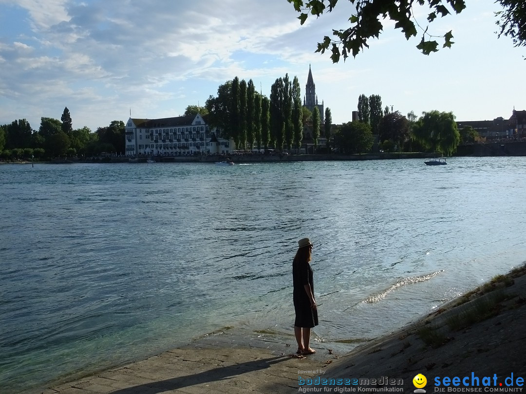 SEENACHTFEST mit Feuerwerk: Konstanz am Bodensee, 10.08.2019