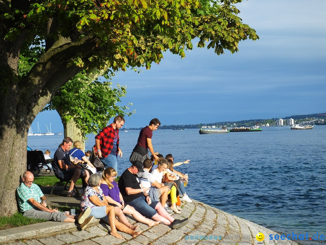 SEENACHTFEST mit Feuerwerk: Konstanz am Bodensee, 10.08.2019
