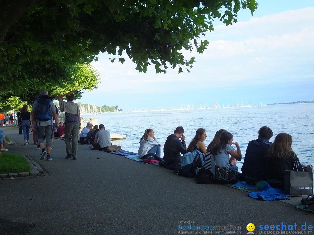 SEENACHTFEST mit Feuerwerk: Konstanz am Bodensee, 10.08.2019