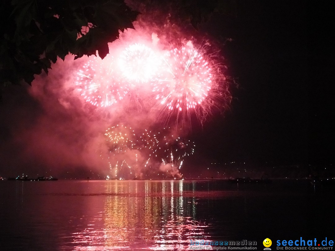 SEENACHTFEST mit Feuerwerk: Konstanz am Bodensee, 10.08.2019