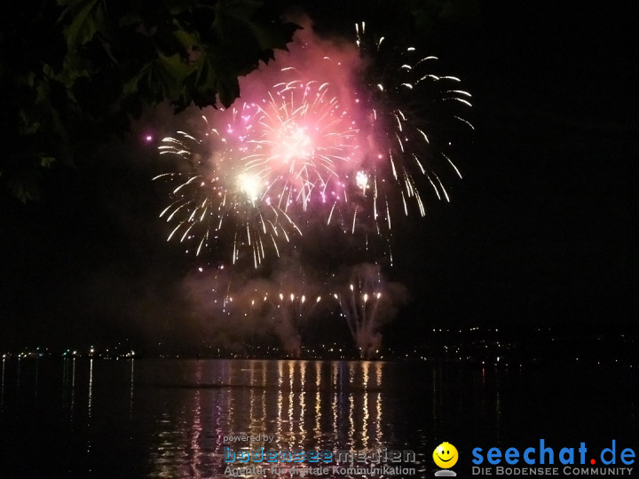 SEENACHTFEST mit Feuerwerk: Konstanz am Bodensee, 10.08.2019