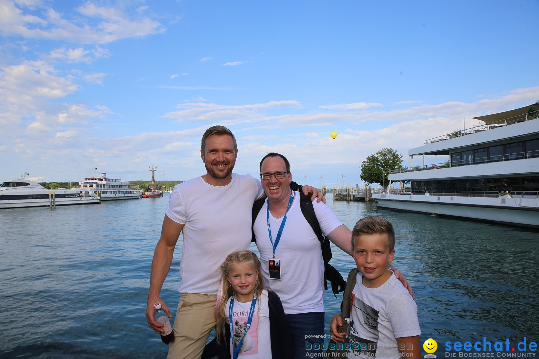 SEENACHTFEST mit Feuerwerk: Konstanz am Bodensee, 10.08.2019