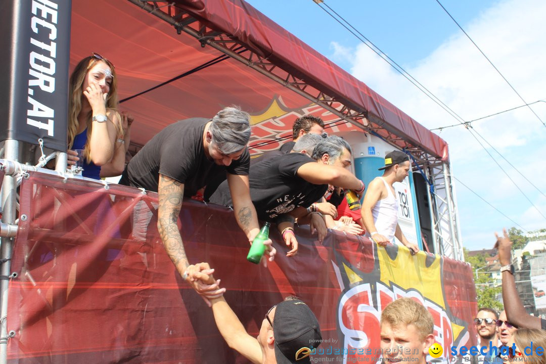 Streetparade 2019 - Colours Of Unity: Zuerich, 10.08.2019