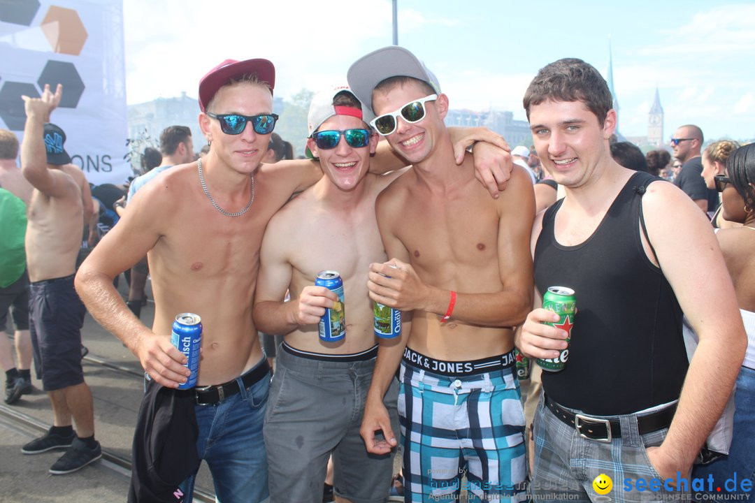 Streetparade 2019 - Colours Of Unity: Zuerich, 10.08.2019
