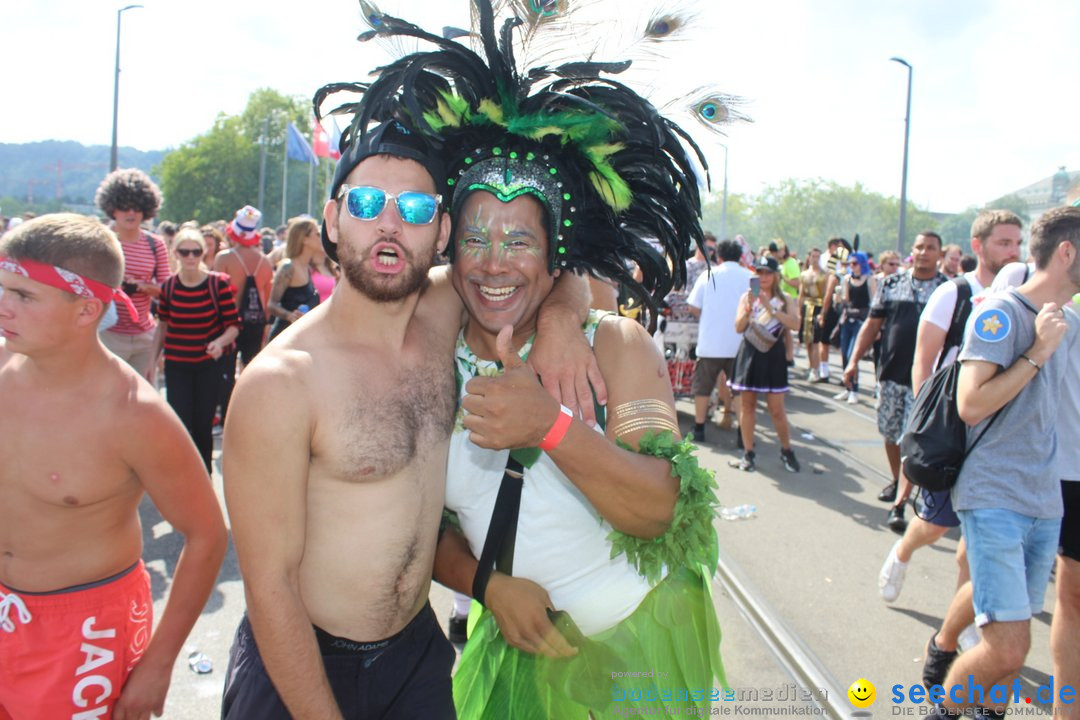 Streetparade 2019 - Colours Of Unity: Zuerich, 10.08.2019