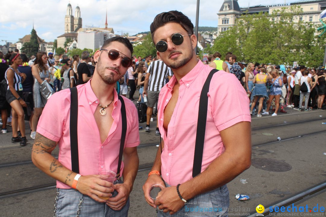 Streetparade 2019 - Colours Of Unity: Zuerich, 10.08.2019