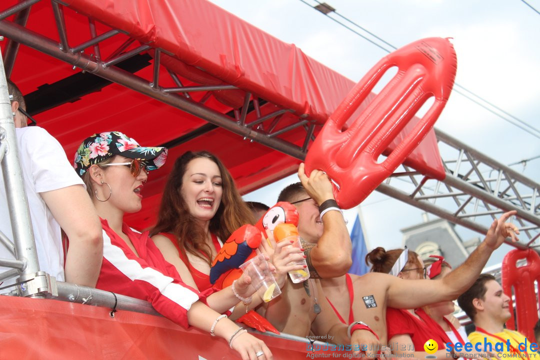 Streetparade 2019 - Colours Of Unity: Zuerich, 10.08.2019